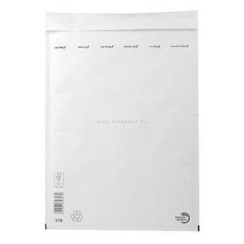   Légpárnás tasak, 320x455 mm külméret, 300x445 mm belméret, VICTORIA PAPER, "W9", fehér