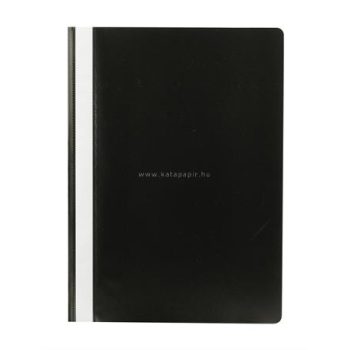 Gyorsfűző, PP, A4, VICTORIA, fekete, 10 db