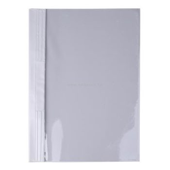 Gyorsfűző, kemény hátlappal, PVC, A4, VICTORIA, fehér