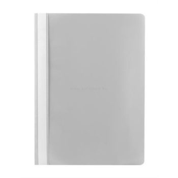 Gyorsfűző, PP, A4, VICTORIA, szürke, 10 db