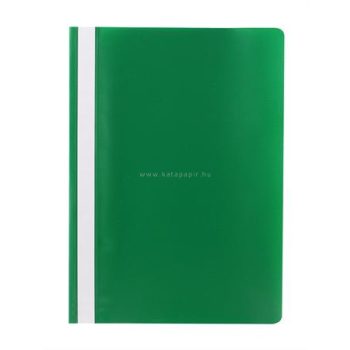 Gyorsfűző, PP, A4, VICTORIA, sötétzöld, 10 db