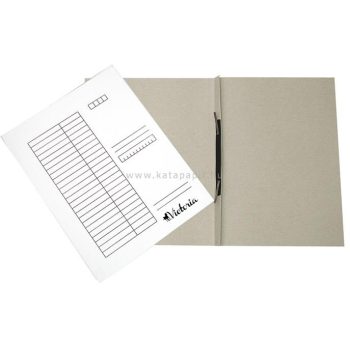 Gyorsfűző, karton, A4, VICTORIA, fehér