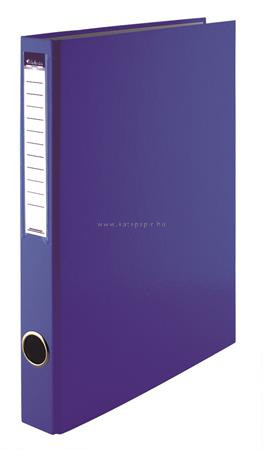 Gyűrűs könyv, 2 gyűrű, 35 mm, A4, PP/karton, VICTORIA, kék