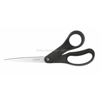 FISKARS "Essential", fekete olló, 21 cm