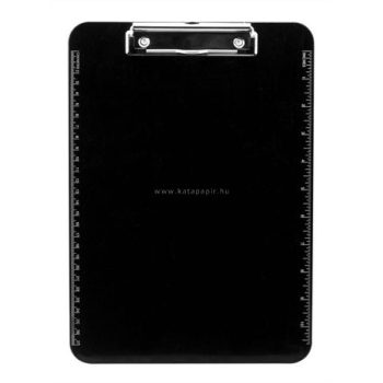 Felírótábla, A4, kemény műanyag, VICTORIA, fekete