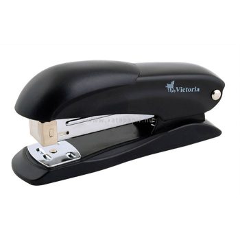   Tűzőgép, 24/6, 25 lap, VICTORIA "Half-Strip", fekete