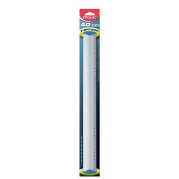  Vonalzó, alumínium, 40 cm, MAPED "Protect System"