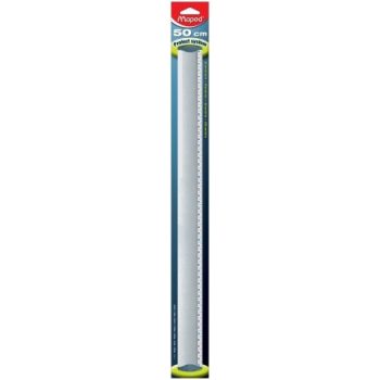   Vonalzó, alumínium, 50 cm, MAPED "Protect System"