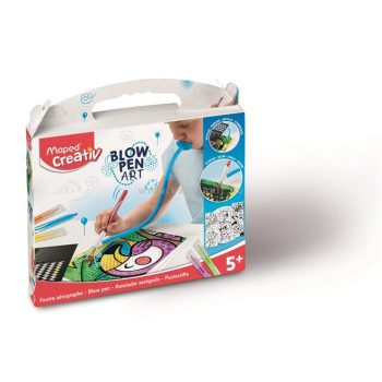   Fújós filctoll készlet, MAPED CREATIV, "Blow pen Art", csíkozás
