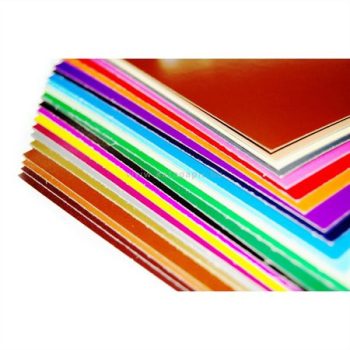 Dekorkarton, 1 oldalas, 48x68, világoszöld 25 ív/csom