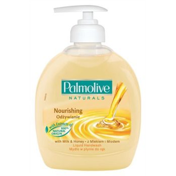   Folyékony szappan, 0,3 l, PALMOLIVE Nourishing "Milk and Honey" 0.3 liter/db