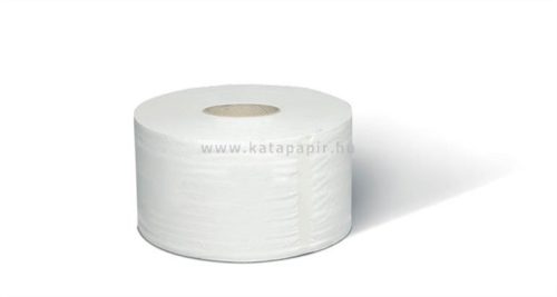 Toalettpapír, T2 rendszer, 1 rétegű, 19 cm átmérő, Universal, TORK "Mini Jumbo", fehér 12 tek/karton