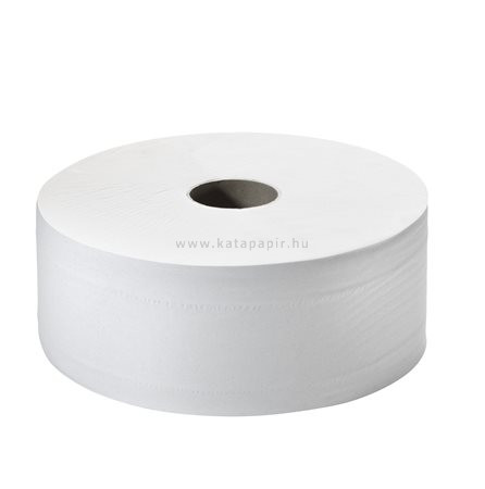 Toalettpapír, T1 rendszer, 2 rétegű, 26 cm átmérő, TORK "Jumbo", fehér 6 db/karton