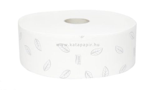 Toalettpapír, T1 rendszer, 2 rétegű, 26 cm átmérő, Advanced, TORK "Jumbo", fehér 6 tek/csom