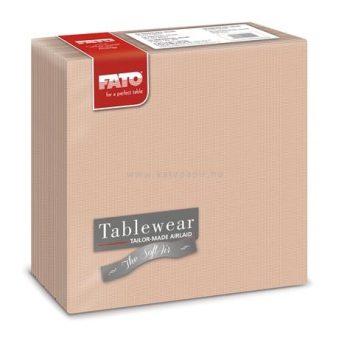   Szalvéta, 1/4 hajtogatott, 40x40 cm, FATO "Airlaid Shade", cappuccino 50 db/csomag