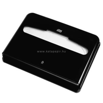   WC ülőketakaró-tartó, V1 rendszer, Elevation, TORK, fekete