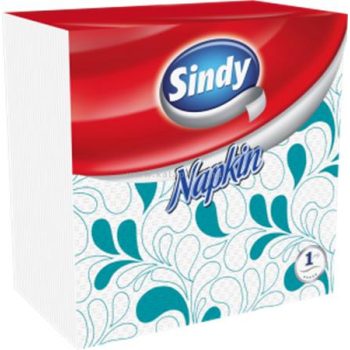 Szalvéta, 45 lap, "Sindy", motívumos 45 db/csom