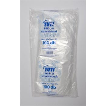 Hűtő-és uzsonnástasak, 6 l, "Tuti" 100 db/csom