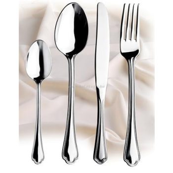   Evőeszköz szett, rozsdamentes acél, 24 db-os szett, "Ranieri" 24 db/csom