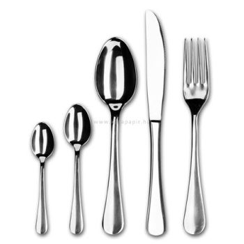   Evőeszköz szett, rozsdamentes acél, 24 db-os szett, "Palermo" 24 db/csom