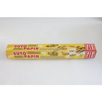 Sütőpapír, szilikonos, 8 m, ALUFIX 8 méter/db