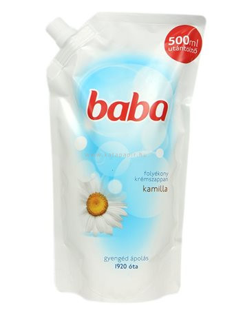 Folyékony szappan utántöltő, 0,5 l, BABA, kamilla 0.5 liter/db