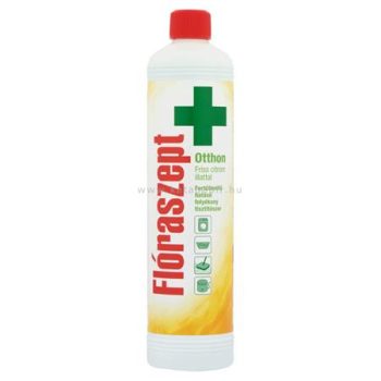   Tisztító- és fertőtlenítőszer, 1 l, FLÓRASZEPT "Otthon", citrom