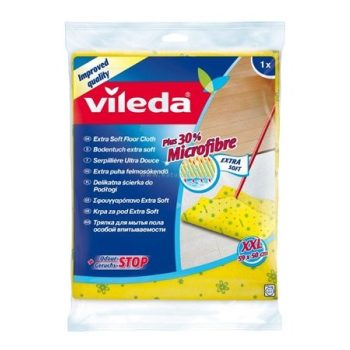   Felmosókendő, 30 % mikroszállal, XXL méret,VILEDA, sárga színű