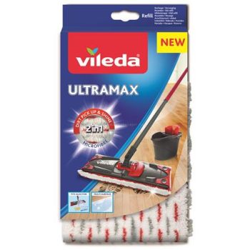   Lapos gyorsfelmosó nedves utántöltő, 2 in 1, VILEDA "Ultramax"