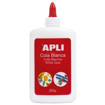   Hobbyragasztó, 250 g, APLI "White Glue" 0.25 kg/db