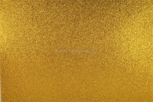 Moosgumi, 400x600 mm, glitteres, APLI "Eva Sheets", arany 3 ív/csom