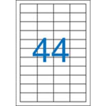   Etikett, univerzális, 48,5x25,4 mm, VICTORIA, 4400 etikett/csomag 100 lap