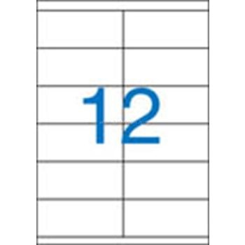   Etikett, univerzális, 105x48 mm, VICTORIA, 1200 etikett/csomag 100 lap