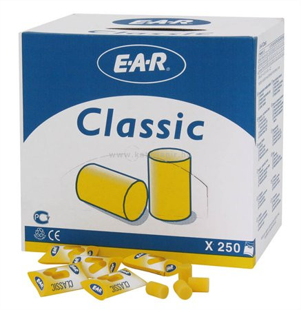 Füldugó, 250 pár, "EAR Classic" 250pár/csom
