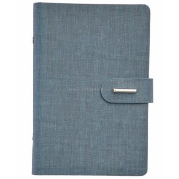   Kalendárium, gyűrűs, betétlapokkal, "M", műbőr, SATURNUS, "232", kék