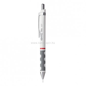 Nyomósirón, 0,7 mm, rOtring "Tikky", fehér