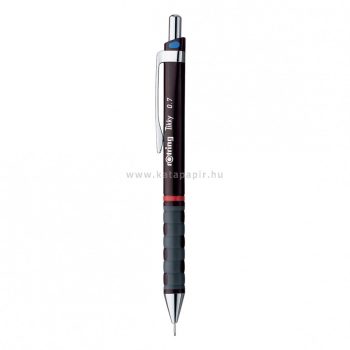 Nyomósirón, 0,7 mm, rOtring "Tikky T", bordó