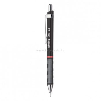 Nyomósirón, 0,5 mm, rOtring "Tikky", fekete