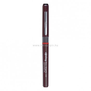 Tűfilc, 0,50 mm, rOtring,"Tikky Graphic", bordó