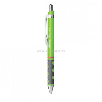 Nyomósirón, 0,5 mm, rOtring "Tikky", neonzöld