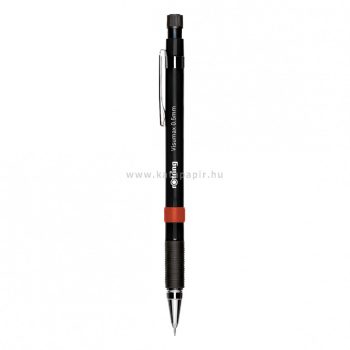 Nyomósirón, 0,5 mm, rOtring "VISUMAX", fekete
