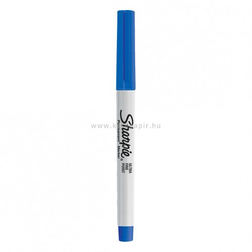 Alkoholos marker, 0,5 mm, gömbölyű, Sharpie "ULTRA FINE", kék