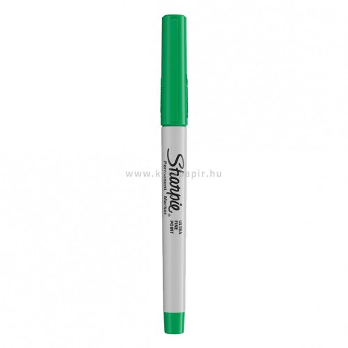 Alkoholos marker, 0,5 mm, gömbölyű, Sharpie "ULTRA FINE", zöld