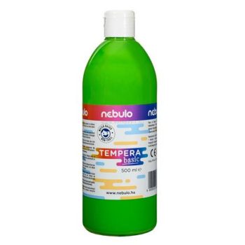 Tempera, 500 ml, NEBULO, világoszöld