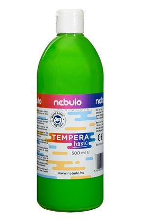 Tempera, 500 ml, NEBULO, világoszöld