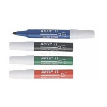 ICO Artip 11 vízbázisú, kerek hegyű, 3 mm, fekete