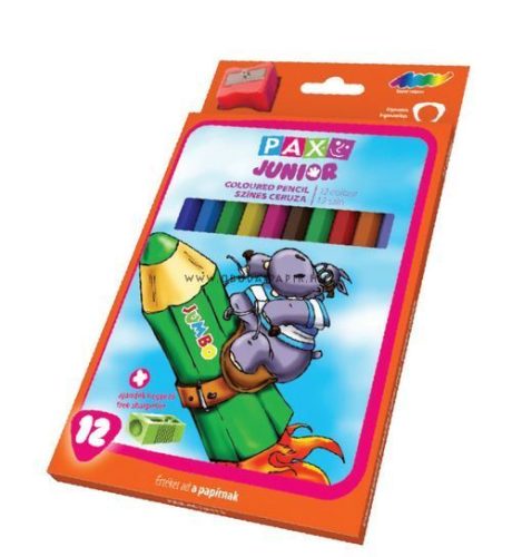 PAX színes ceruza 12 DB-OS DELTA (háromszög) 4010112