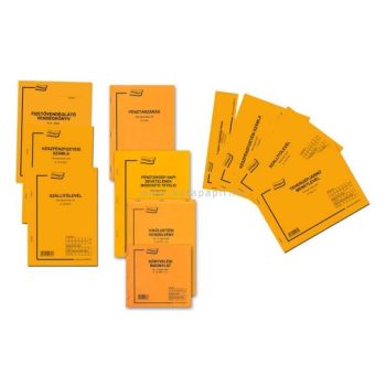 KÉZBESITŐKÖNYV 130*297 MM, ÁLLÓ, 100 LAPOS C.5230-29