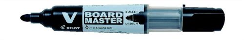 Táblamarker, 2,3 mm, kúpos, PILOT "V-Board Master", fekete