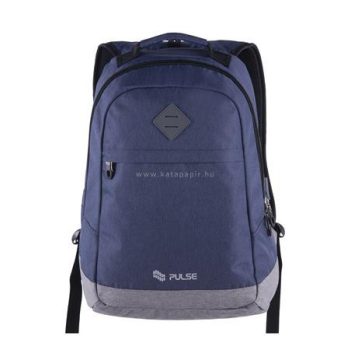   Hátizsák, notebook tartóval, PULSE "Bicolor", kék-szürke